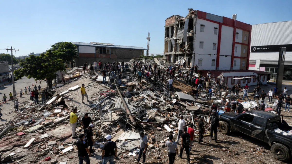 Número de mortos por terremoto na Colômbia já se aproxima de 300