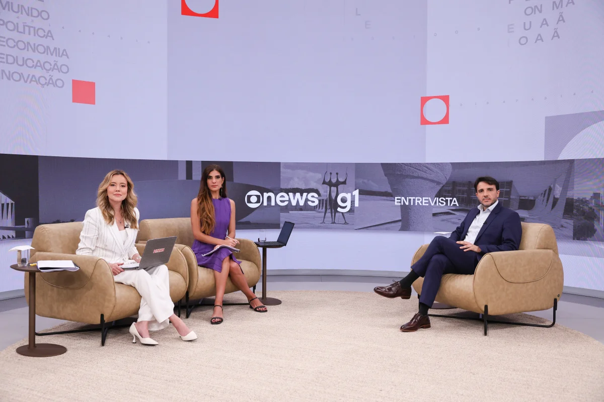 'Eu não sou o Bukele', diz Renan Santos ao falar de segurança pública em entrevista ao g1 e à GloboNews