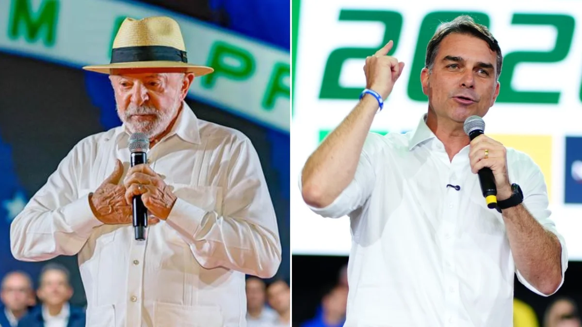 Quaest no RS: Flávio Bolsonaro, 34%; Lula, 28%; Ronaldo Caiado, 3%; Renan Santos; 2%; Romeu Zema, 2%