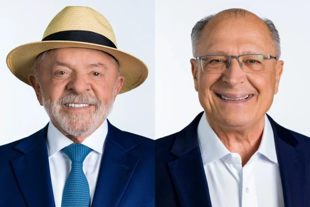 Divulgadas as imagens de Lula e Alckmin que aparecerão nas urnas no dia das eleições