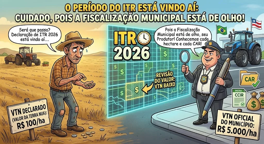 Coluna O Briefing – O ITR 2026 vem aí… e exige mais atenção do produtor!