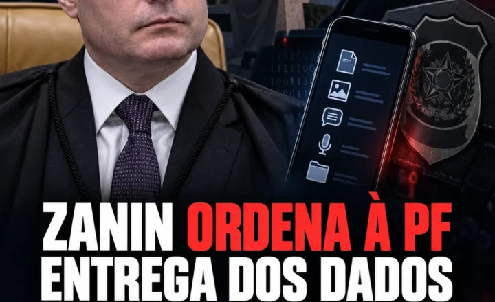 Zanin ordena à PF entrega de dados do celular de Vorcaro antes de julgamento no STF
