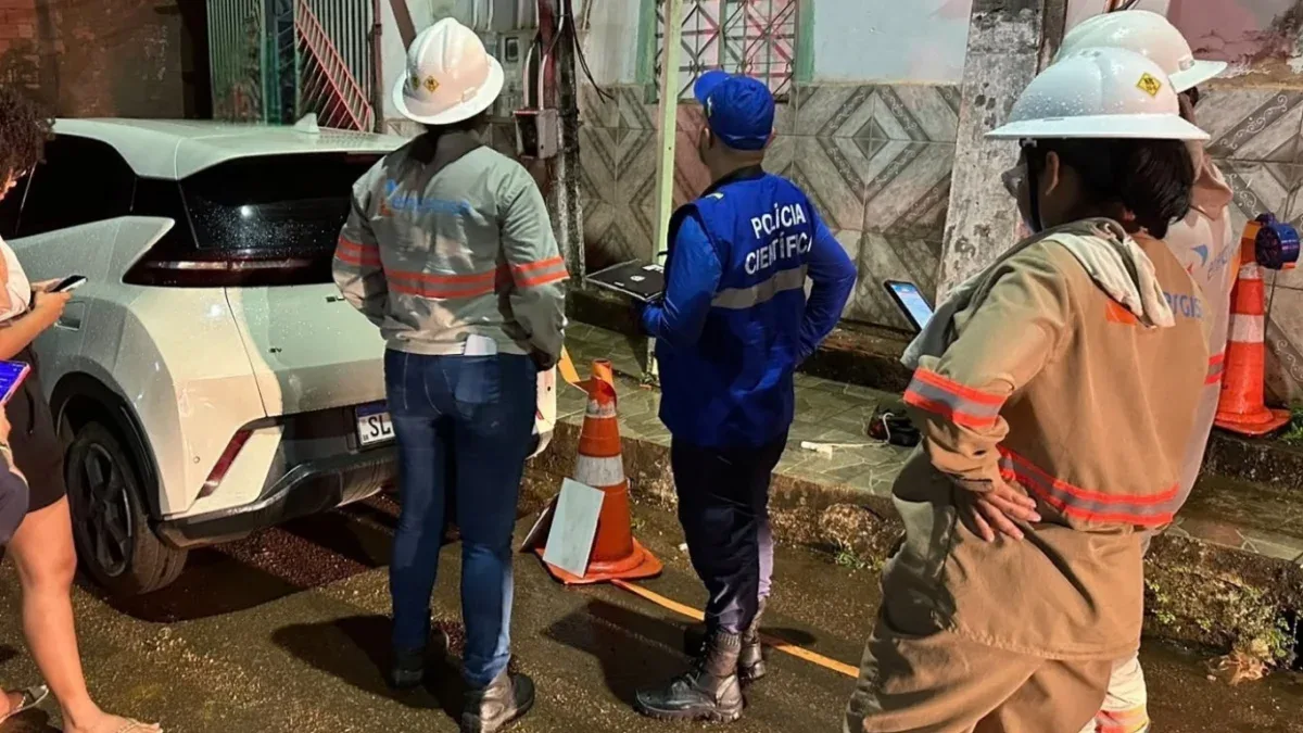 De frigorífico a ponto clandestino de recarga de carros elétricos: furto de energia já levou 12 pessoas à prisão em setembro em Rondônia