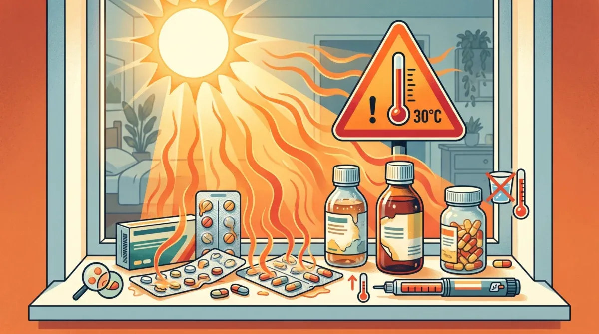 Calor excessivo pode comprometer medicamentos e exige cuidados no armazenamento