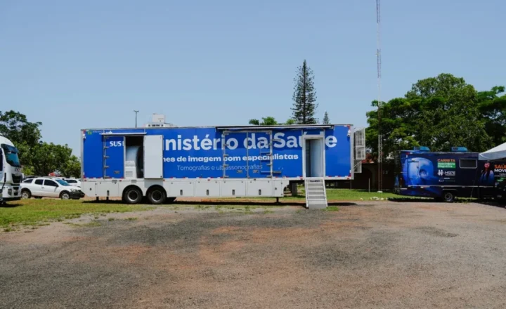 Carreta de tomografia e ultrassom chega a Vilhena para ampliar oferta de exames de imagem