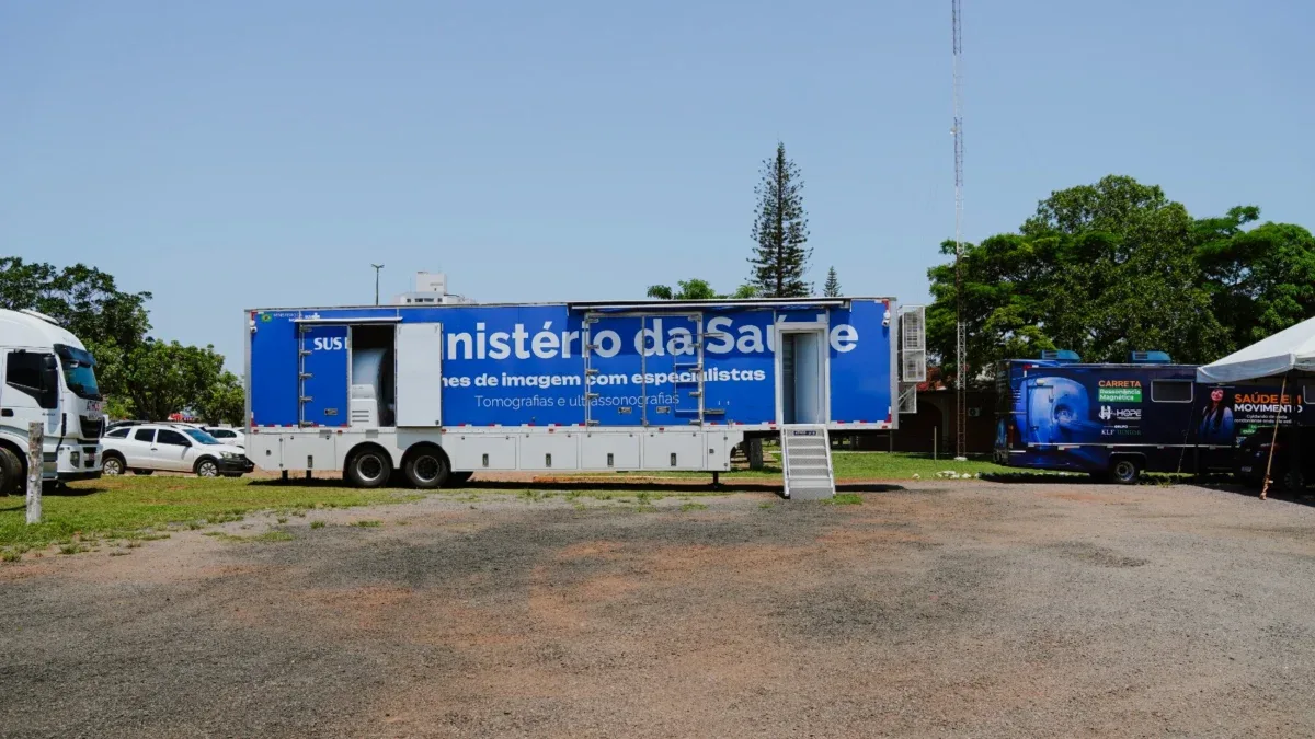 Carreta de tomografia e ultrassom chega a Vilhena para ampliar oferta de exames de imagem