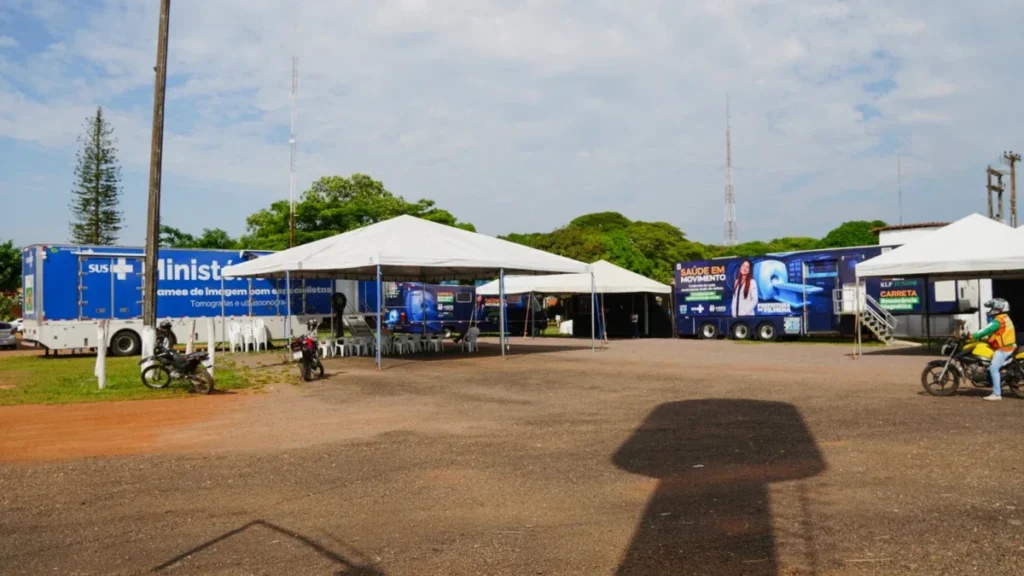 Carreta do Ministério da Saúde inicia atendimentos com exames de imagem em Vilhena