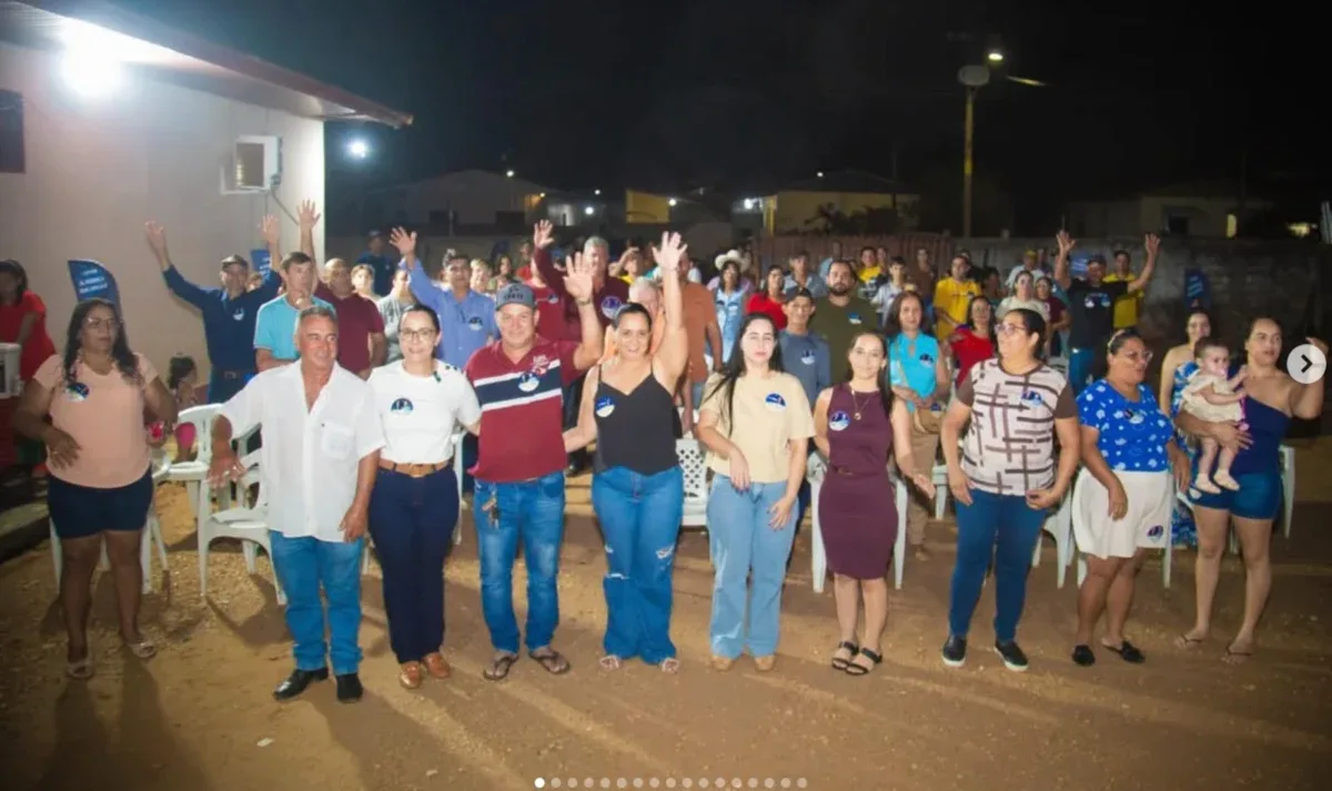 Caminhada, comércio e reuniões movimentam agenda em apoio à reeleição de Rosangela Donadon em Cerejeiras