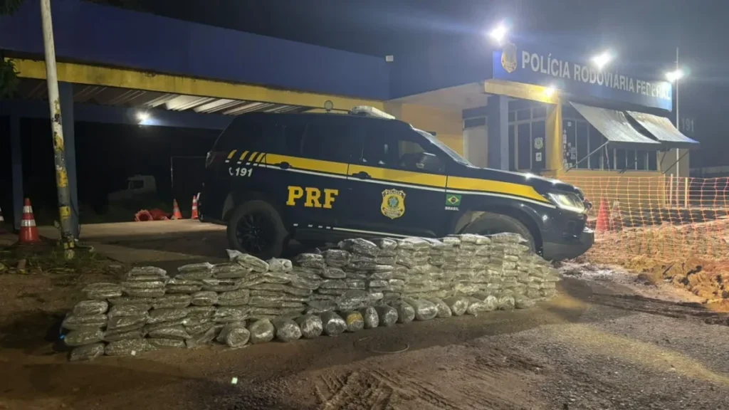 PRF apreende mais de 200 kg de “supermaconha” na BR-364 em Porto Velho/RO