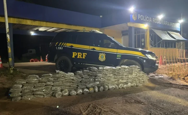 PRF apreende mais de 200 kg de “supermaconha” na BR-364 em Porto Velho/RO