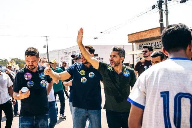 Marcos Rogério ganha apoio nas ruas de Ji-Paraná e reforça compromisso com Rondônia