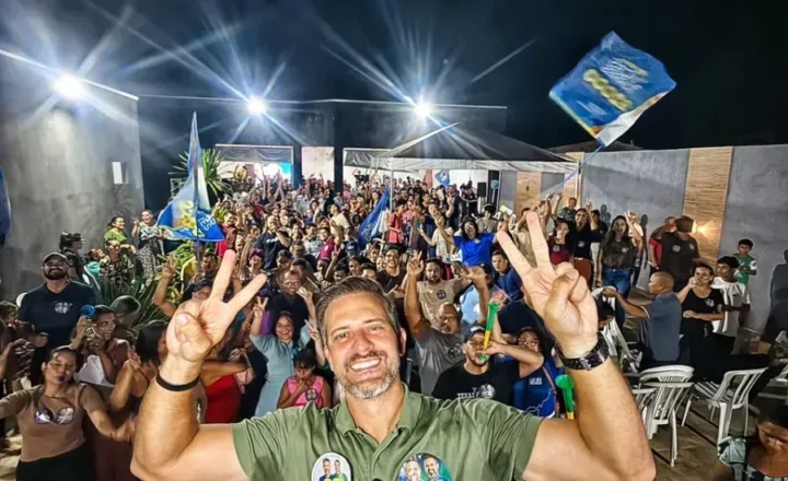 Delegado Lucas Torres reúne amigos e apoiadores em grande encontro em Porto Velho