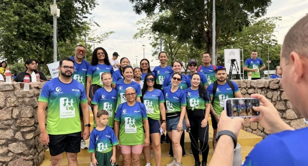 CORRE CONTÁBIL: Mais de 350 pessoas participam de celebração do Dia do Contador com esporte, integração e solidariedade