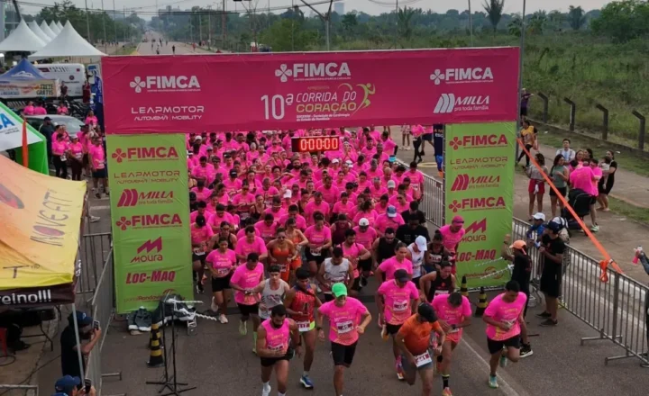 FIMCA participa da 10ª Corrida do Coração com ações de saúde e apoio aos participantes