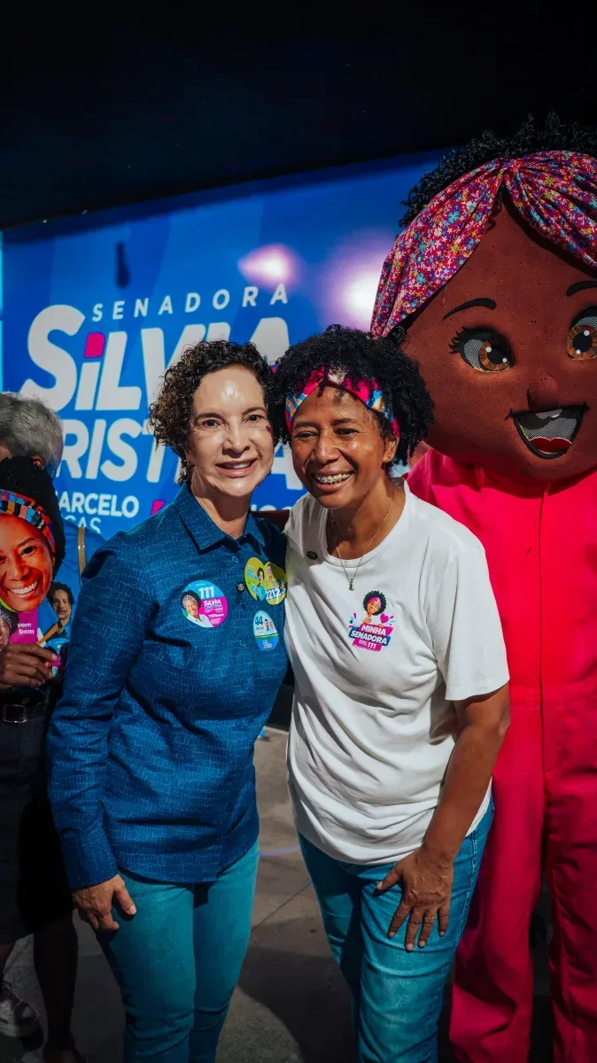 Silvia Cristina declara apoio a Vera Paixão para deputada federal Silvia Cristina declara apoio a Vera Paixão para deputada federal