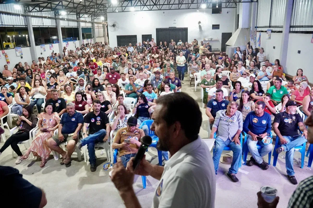 Vale do Paraíso reforça apoio à caminhada de Laerte Gomes