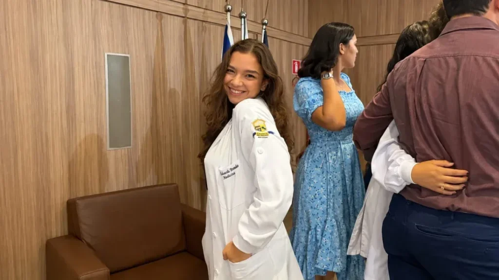 Acadêmica do 2º ano de Medicina da UNNESA tem pesquisa aprovada no Congresso Brasileiro de Pediatria