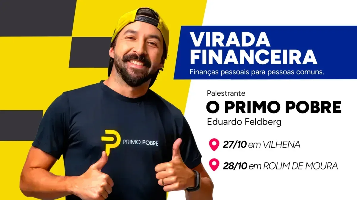 Grande Palestra 2026: ciclo de encontros com Primo Pobre chega a Vilhena e Rolim de Moura