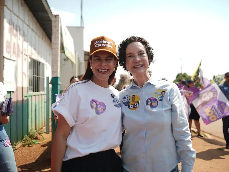 Mariana Carvalho declara apoio a Vera Paixão para deputada federal Mariana Carvalho declara apoio a Vera Paixão para deputada federal