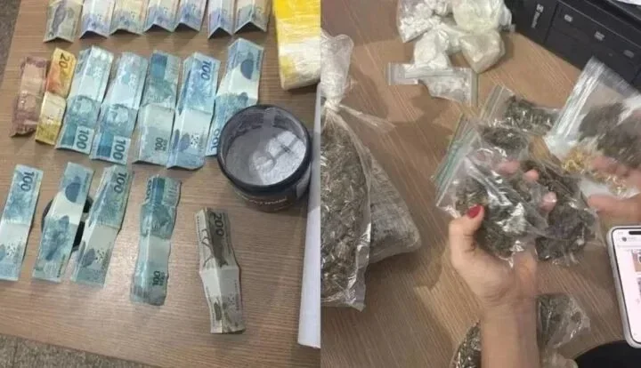 PM estoura ‘boca’, apreende quase 20 quilos e prende dois traficantes em Espigão do Oeste