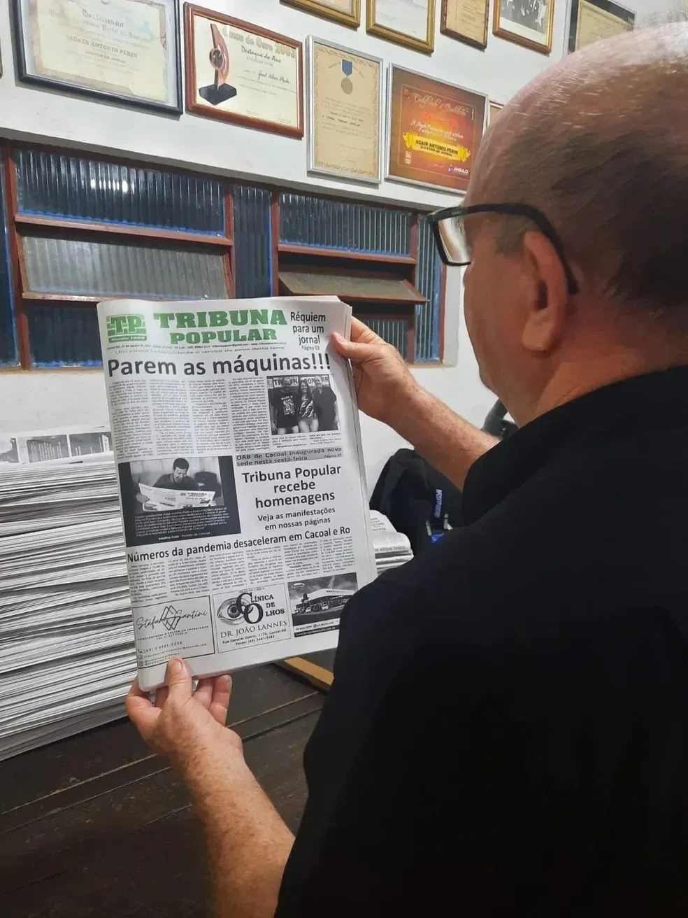 Preso por noticiar falta de luz – HISTÓRIAS DO MEU BAÚ