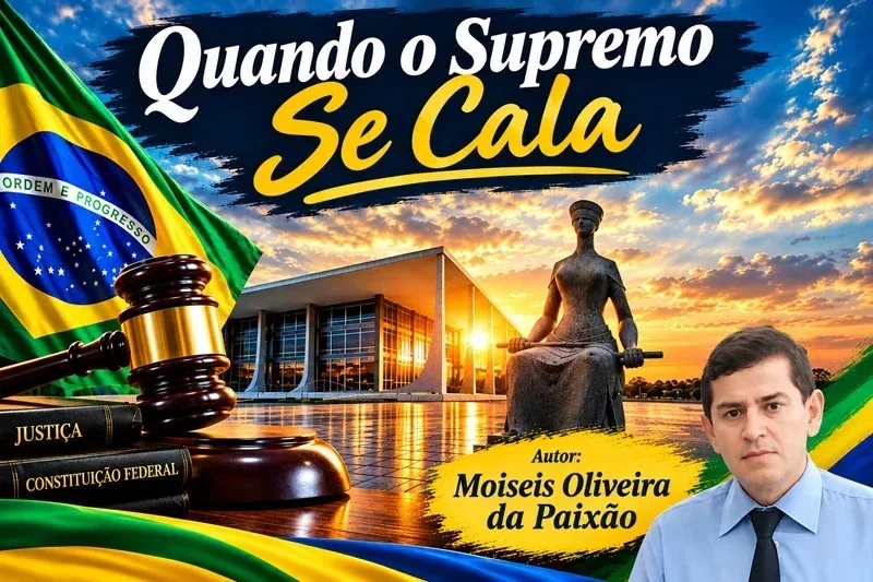 POESIA: QUANDO O SUPREMO SE CALA POESIA: QUANDO O SUPREMO SE CALA