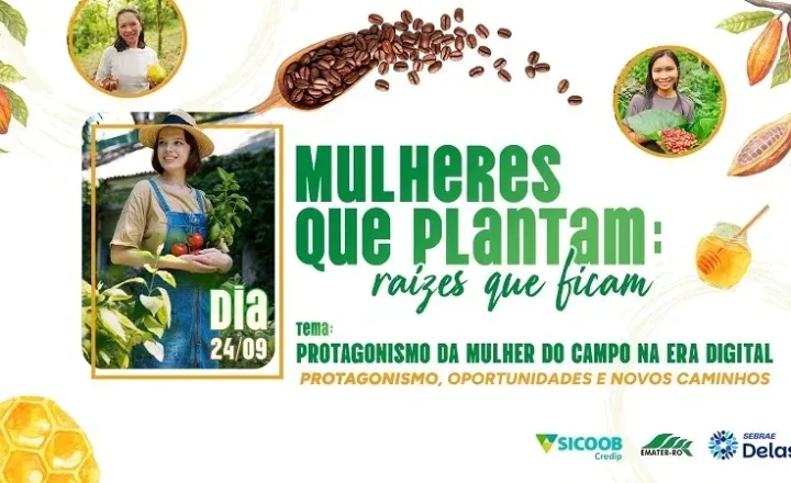 Encontro em Cacoal reunirá mulheres rurais para fortalecer protagonismo feminino no campo