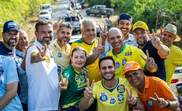 Marcos Rogério e vice de Flávio Bolsonaro mobilizam multidões pelo interior de Rondônia