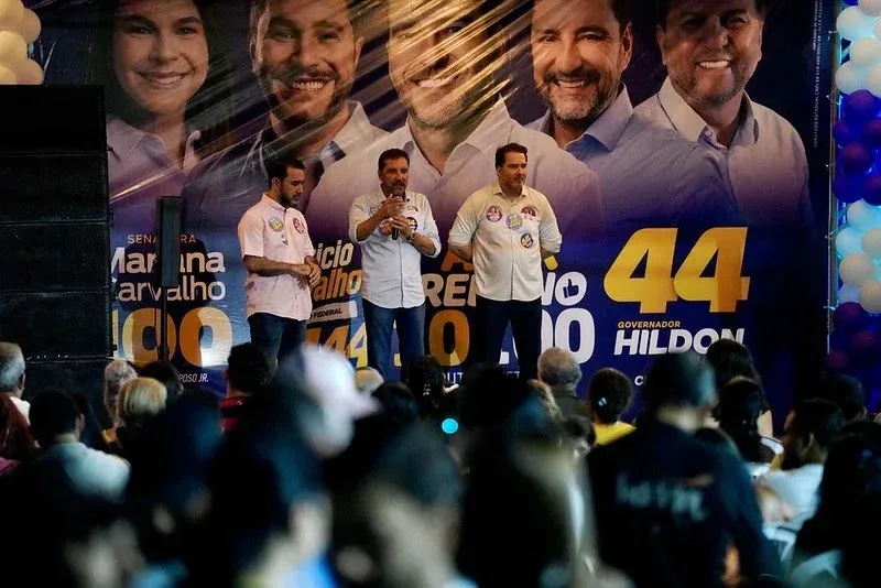 Hildon Chaves ganha apoio popular na reta final de campanha Hildon Chaves ganha apoio popular na reta final de campanha