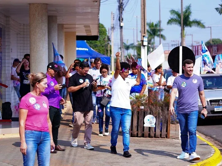 Sílvia Cristina avança a campanha na reta final