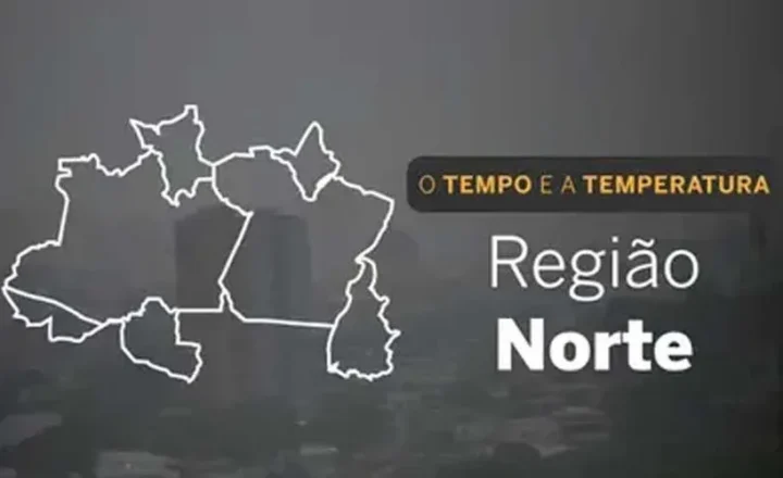 Calor aumenta no Norte, mas chuva persiste no oeste da região