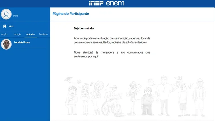 passo a passo para visualizar o local de prova 3