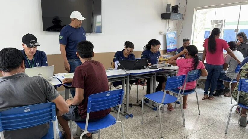 Justiça Rápida chega pela primeira vez na Aldeia Cajuí em Rondônia Justiça Rápida chega pela primeira vez na Aldeia Cajuí em Rondônia