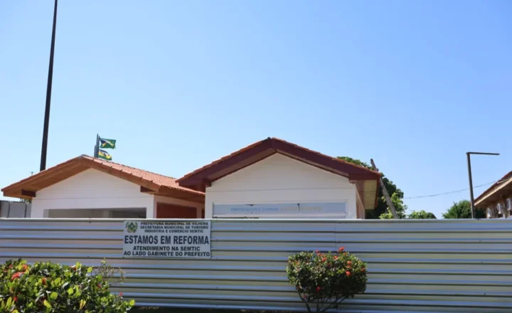 Reforma da Sala do Empreendedor de Vilhena chega a 70% de execução