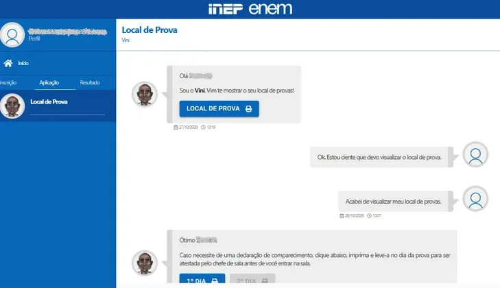 passo a passo para visualizar o local de prova 4