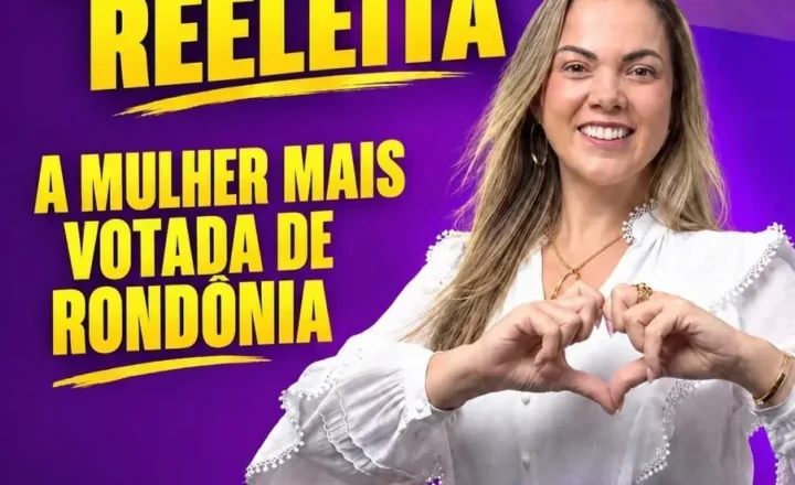 Cláudia de Jesus é reeleita e amplia presença do PT na Assembleia Legislativa de Rondônia