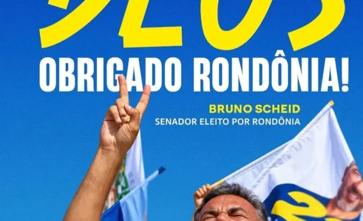 Bruno Scheid confirma força do PL e conquista uma das cadeiras de Rondônia no Senado