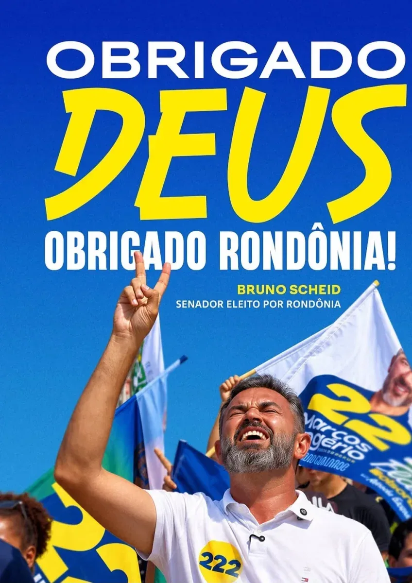 Bruno Scheid confirma força do PL e conquista uma das cadeiras de Rondônia no Senado Bruno Scheid confirma força do PL e conquista uma das cadeiras de Rondônia no Senado