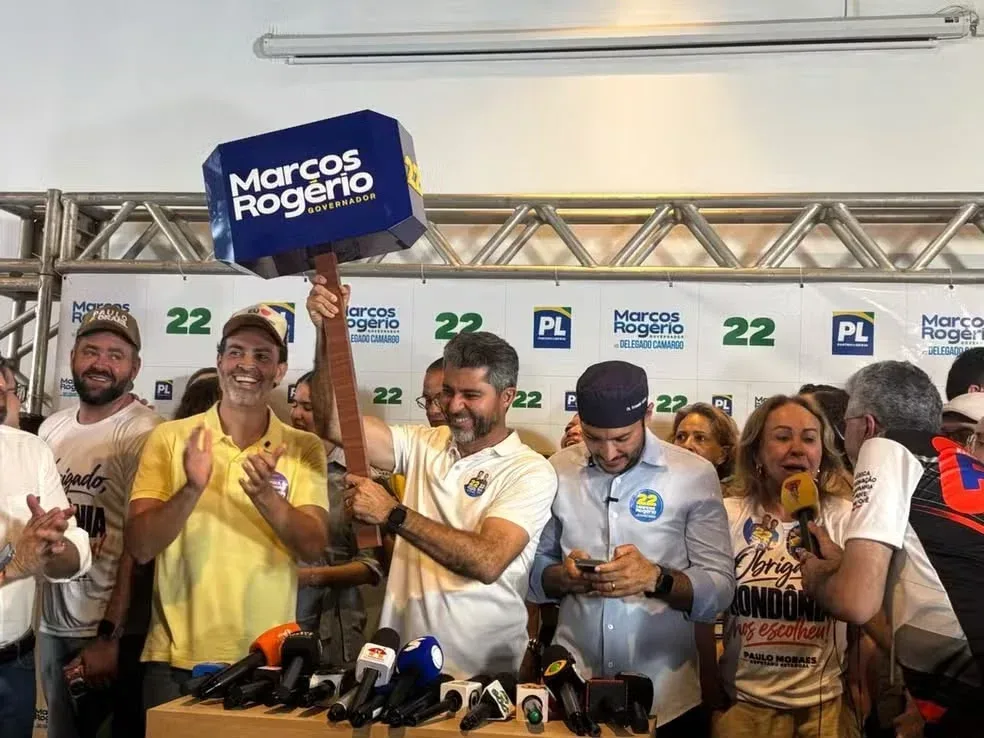 HISTÓRICO: Marcos Rogério vence o Governo de Rondônia no primeiro turno com mais votos que todos os adversários juntos HISTÓRICO: Marcos Rogério vence o Governo de Rondônia no primeiro turno com mais votos que todos os adversários juntos