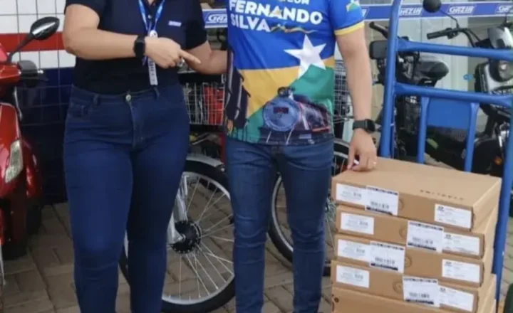 Fernando Silva destina 10 equipamentos Starlink à Polícia Militar para reforçar a segurança em áreas remotas de Rondônia