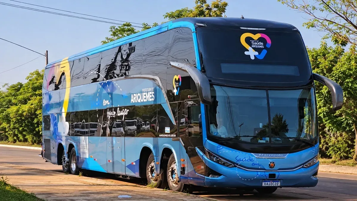 Ônibus leito viabilizado por emenda de Delegado Camargo inicia atendimento a pacientes de Ariquemes Ônibus leito viabilizado por emenda de Delegado Camargo inicia atendimento a pacientes de Ariquemes