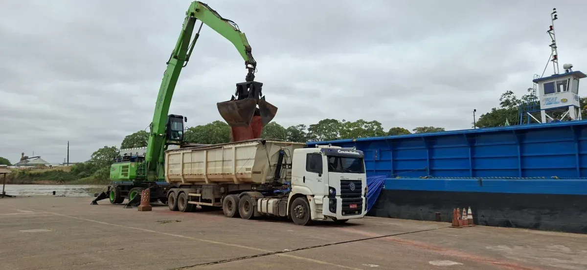 Porto de Porto Velho movimenta fertilizantes e reforça integração com o agronegócio regional Porto de Porto Velho movimenta fertilizantes e reforça integração com o agronegócio regional