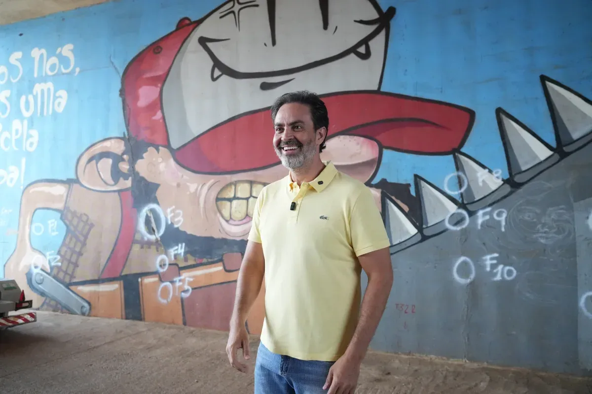 Prefeitura revitaliza viadutos de Porto Velho com cores, arte e paisagismo Prefeitura revitaliza viadutos de Porto Velho com cores, arte e paisagismo