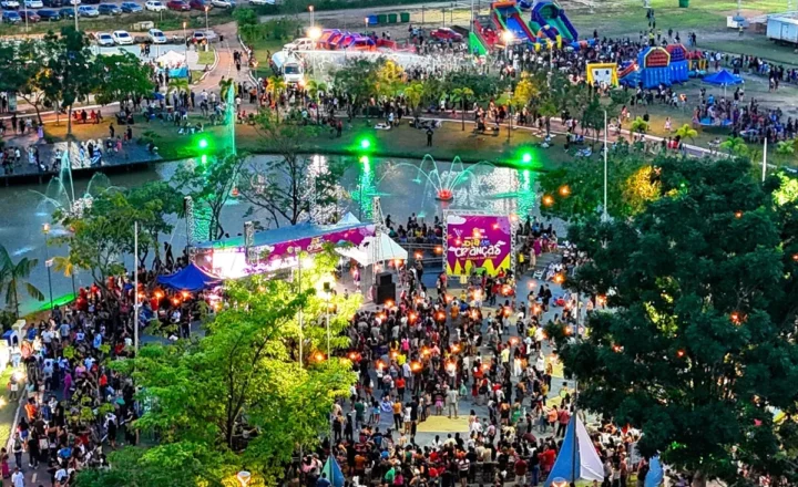Dia das Crianças reuniu cerca de 40 mil pessoas no Parque da Cidade 