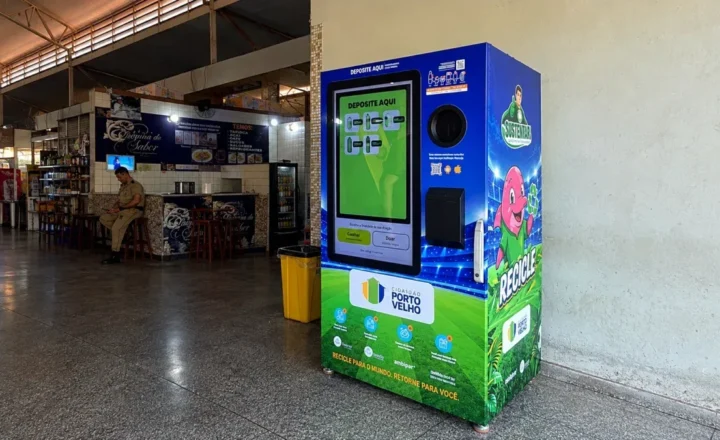 Máquinas de reciclagem ajudam a reduzir descarte de resíduos e preservar o meio ambiente