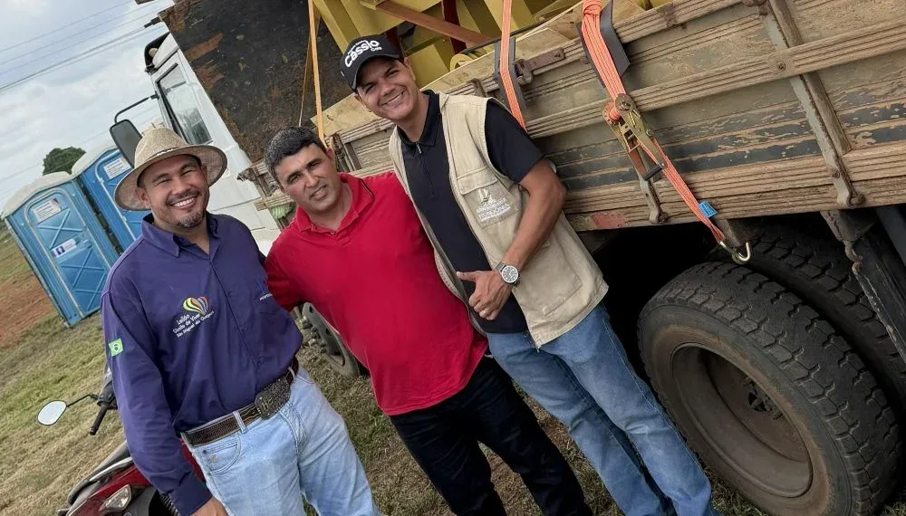 Cássio Gois destina equipamentos para fortalecer produtores rurais de associação em São Miguel