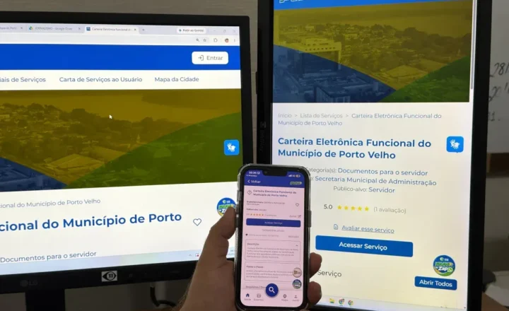 Prefeitura de Porto Velho disponibiliza carteira digital para identificação dos servidores municipais