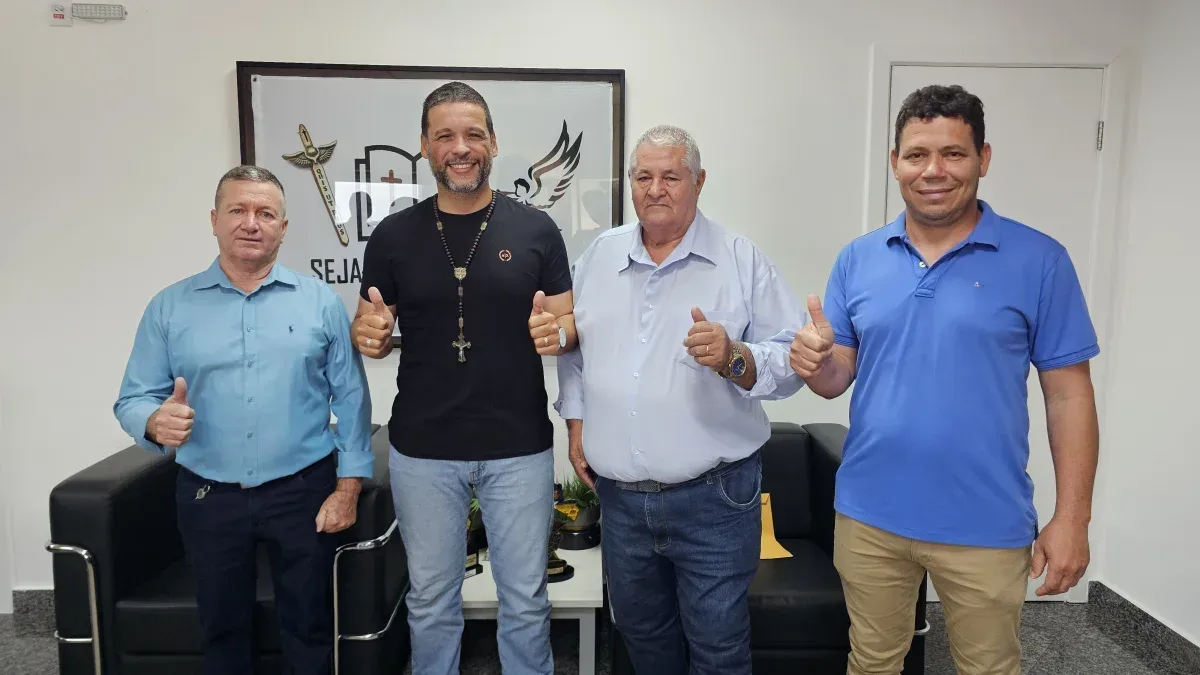 Delegado Camargo recebe vereadores de Cabixi para discutir melhorias e demandas do município