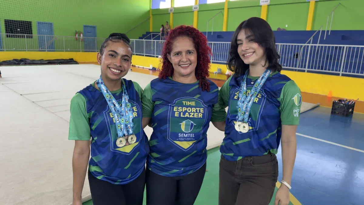 Ginastas do Construindo Campeões representam Porto Velho em competição nacional em novembro