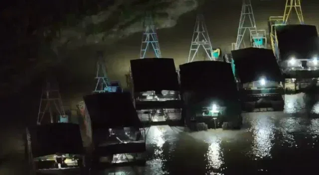 Imagens mostram dragas em funcionamento no rio Madeira; 20 foram destruídas pela PF e Ibama